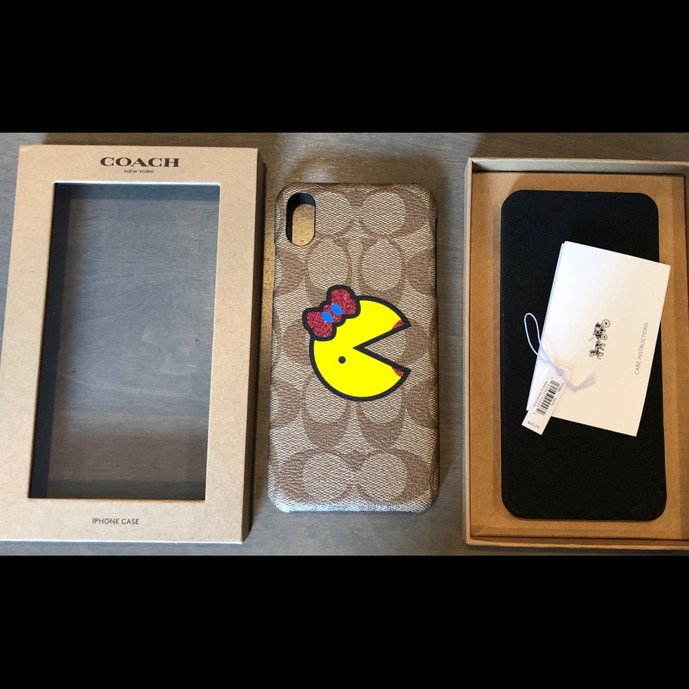 Coach iPhone XS Max case - new with tags